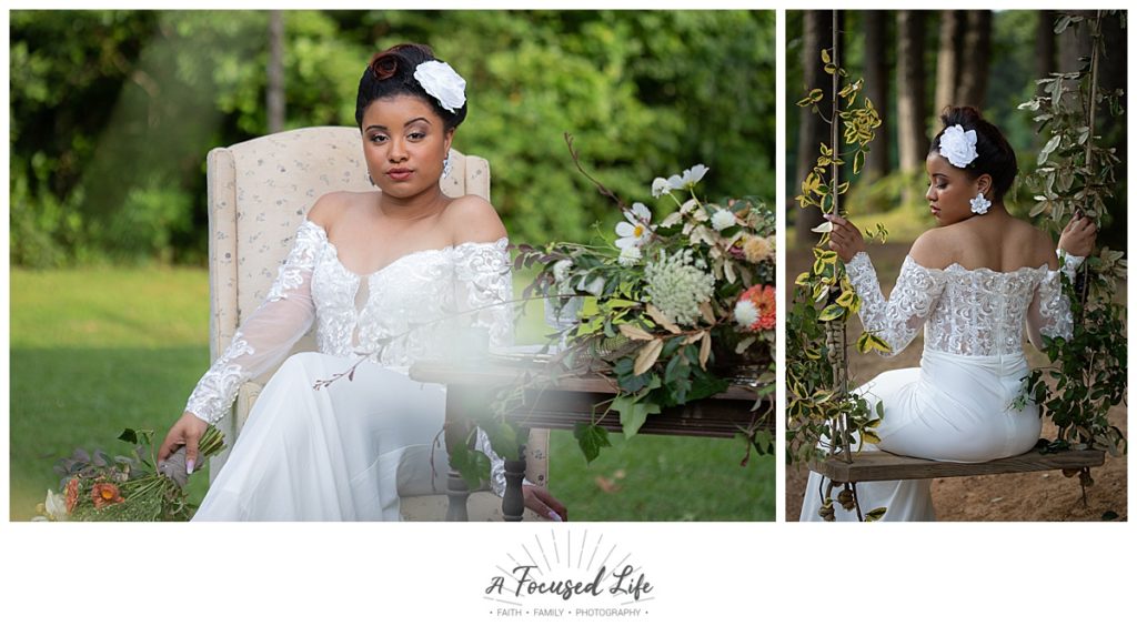 A Focused Life Photography styled shoot theme of "The Notebook"