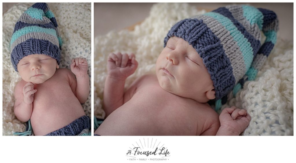Newborn Session included in milestone package with A Focused Life Photography in Monroe, GA