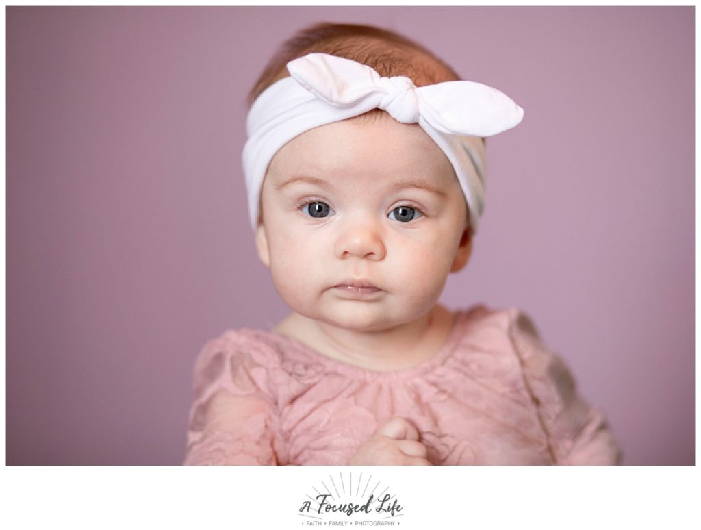 A Focused Life Photography Milestone Package (newborn, 4 month, 8 month, 1 year) sessions