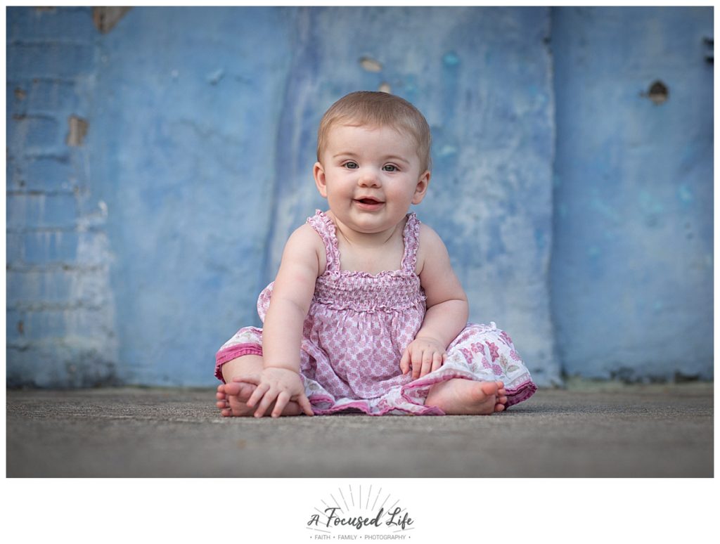 A Focused Life Photography Milestone Package (newborn, 4 month, 8 month, 1 year) sessions