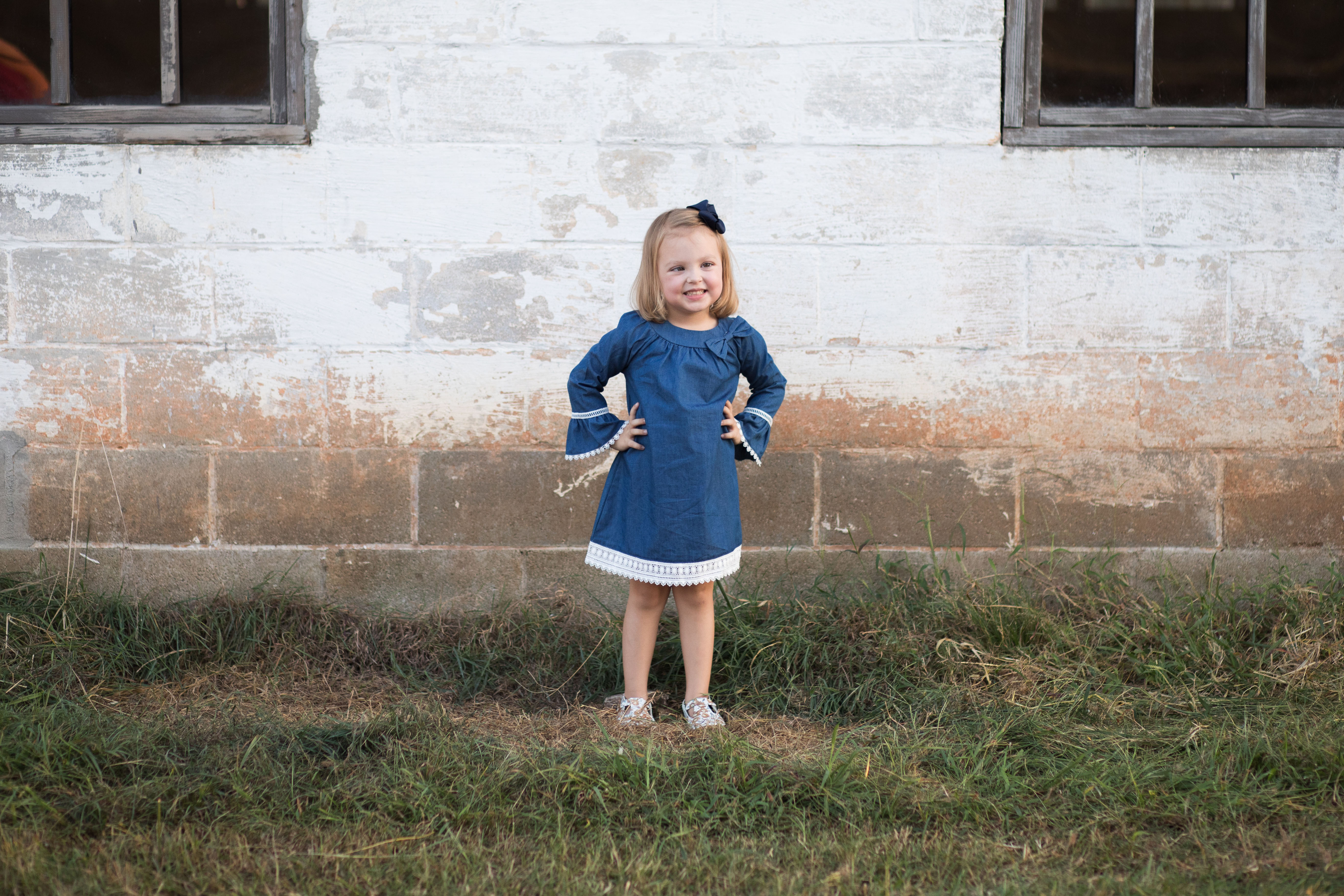 4 year old Photo Session at Vaughters Barn at Arabia Mountain by A Focused Life Photography