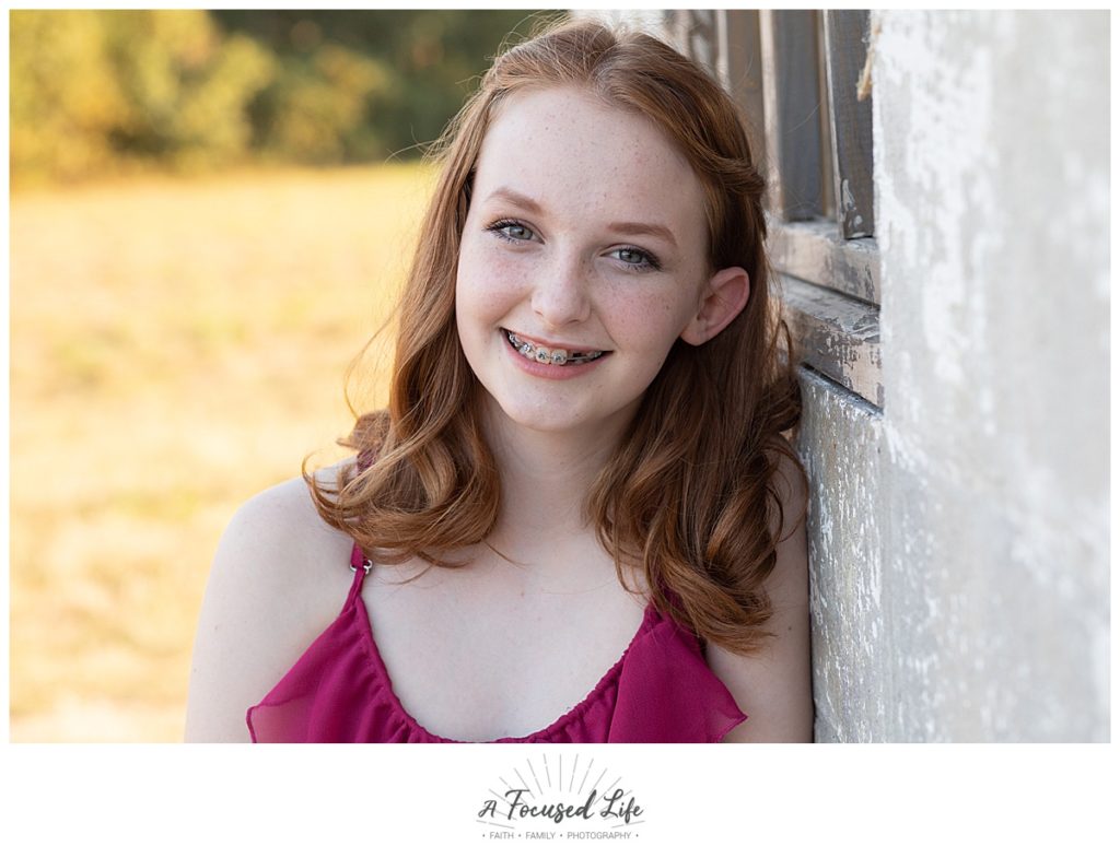 Teen Photo Session at Vaughters Barn at Arabia Mountain by family and children photographer A Focused Life Photography