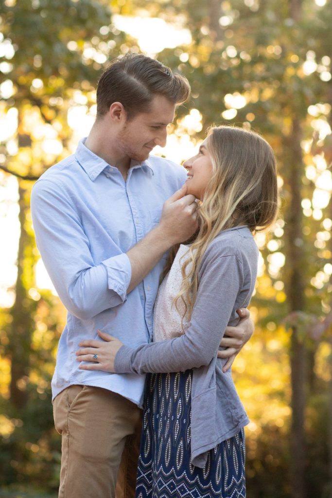Romantic Engagement Session at Vines Garden in Loganville by A Focused Life Photography