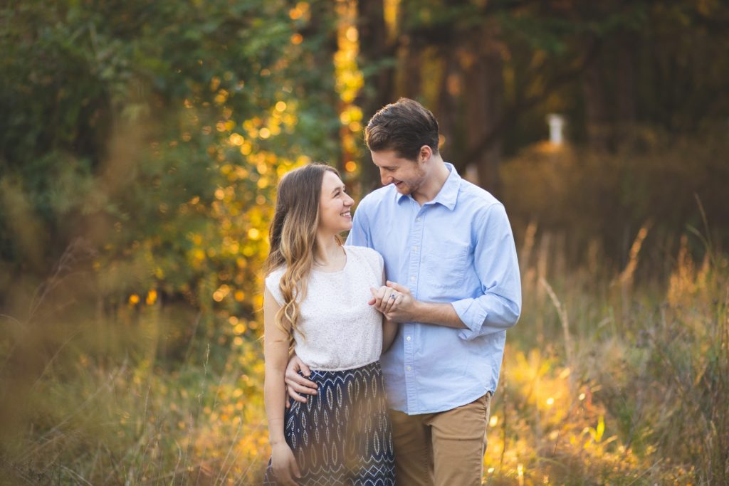 Fall Engagement Session at Vines Garden in Loganville by A Focused Life Photography