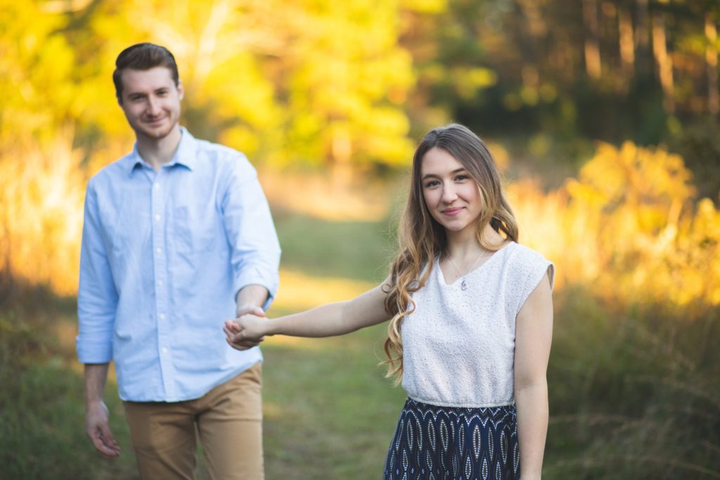 Fall Engagement Session at Vines Garden in Loganville by A Focused Life Photography
