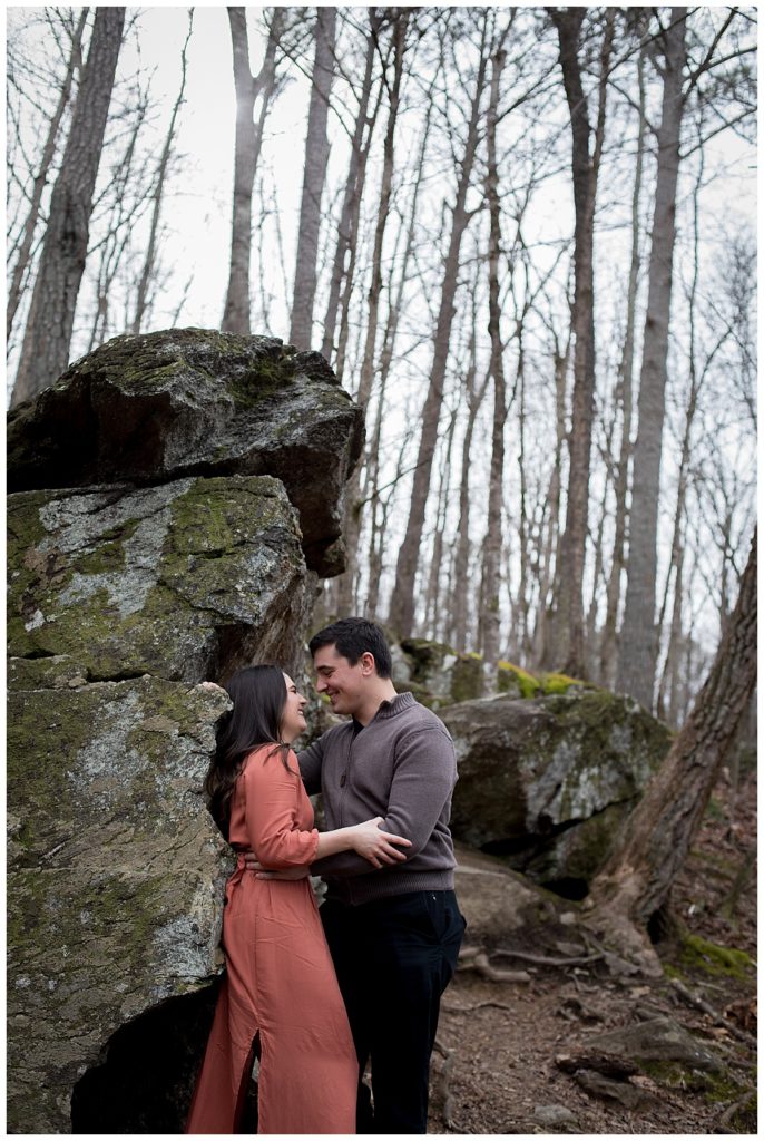 Engagement Session by Atlanta Photographer A Focused Life Photography in Monroe GA at Sweetwater State Park in Lithia Springs