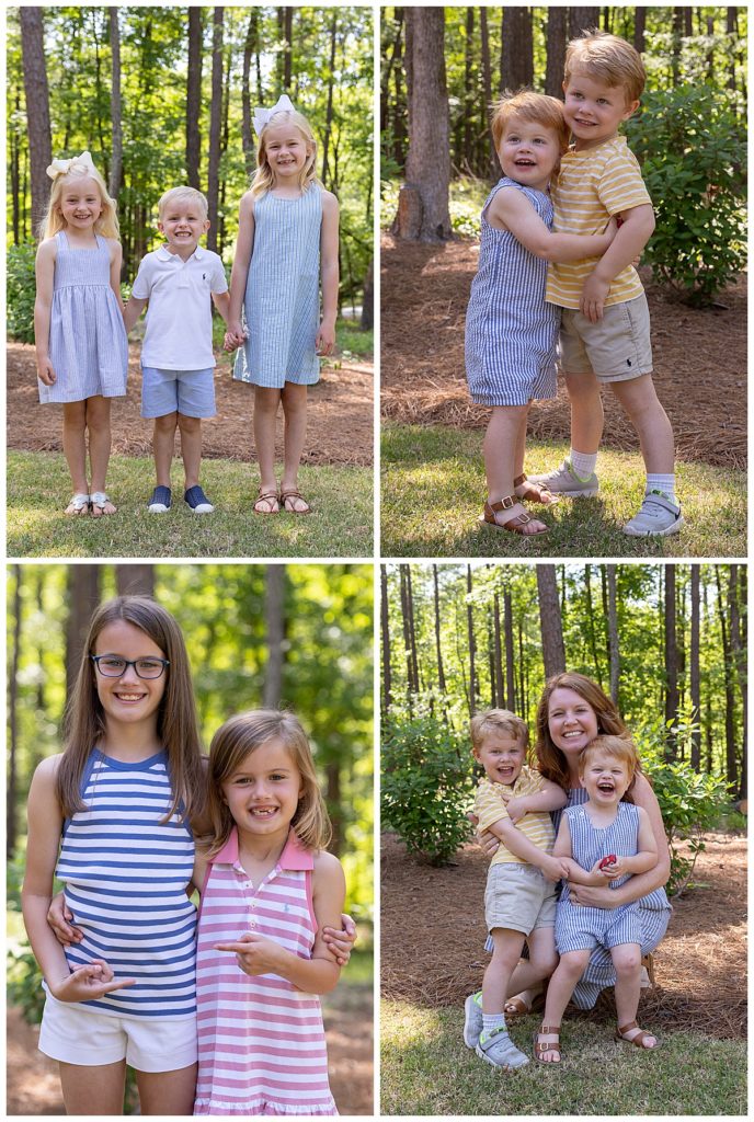 Family Cousins Photography Session at Reynolds Lake Oconee